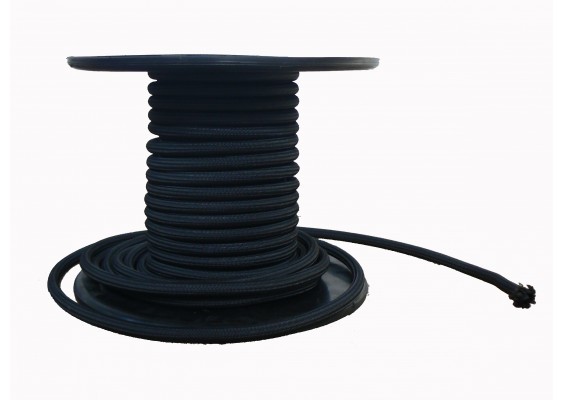 Goma elástica negra de 12,5 cm de ancho - Rollo 25m